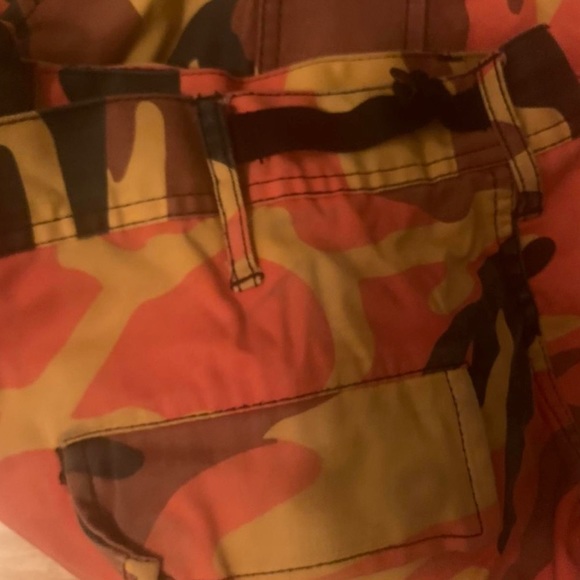 Orange camo pants SOLD - Picture 3 of 4